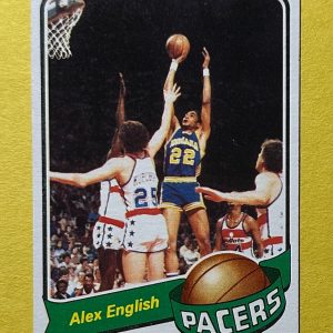 1979-80 TOPPS ALEX ENGLISH #31 PACERS