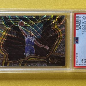 2022 PANINI SELECT OCHA AGBAJI ELEPHANT PRIZM #289 PSA MINT 9 JAZZ
