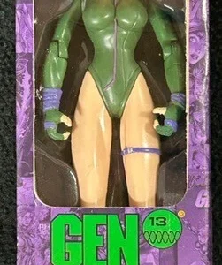 1998 Wizard Gen 13 Fairchild Exclusive Wildstorm Action Figure With Weapon
