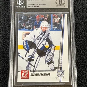 Steven Stamkos Signed 2010-11 Donruss Card #81 Beckett Certified