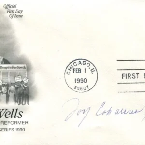 Joy Cabarrus Speakes Civil Rights 1951 Student Strike Brown Vs Signed Autograph