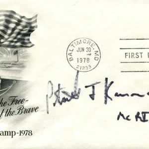Patrick Kennedy Rhode Island US Congress Representative Signed Autograph FDC