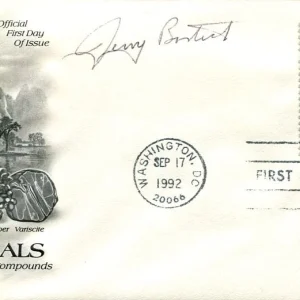 Jerry Bostick NASA Apollo 13 Mission Control Flight Dynamics Signed Autograph