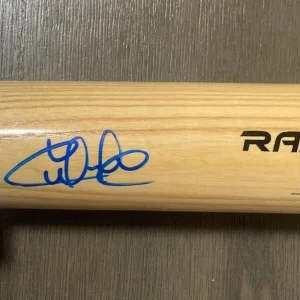 WILLSON CONTRERAS MILWAUKEE BREWERS SIGNED AUTO RAWLINGS BIG STICK BAT PSA *