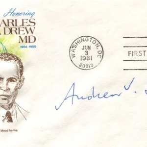 Andrew Schally Nobel Prize Medicine Hypothalamic Hormones Signed Autograph FDC