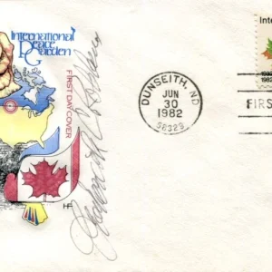 Frederick Chapman Robbins Nobel Prize Medicine Poliovirus Signed Autograph FDC