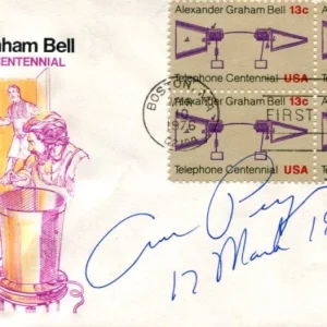 Arno Allan Penzias Nobel Prize Physics Cosmic Microwave Signed Autograph FDC