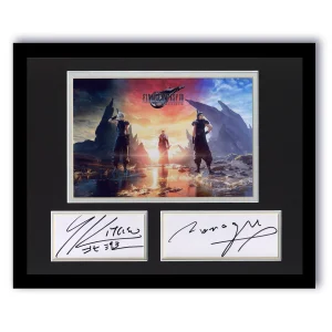 Yoshinori Kitase & Naoki Hamaguchi "Final Fantasy VII" SIGNED Framed Display