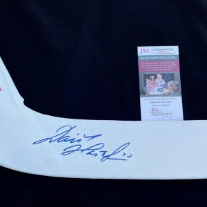 Dominik Hasek Signed Detroit Red Wings Louisville TPS Goalie Stick JSA COA