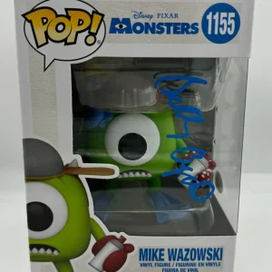 Billy Crystal "Monsters Inc." SIGNED 'Mike Wazowski' 1155 Funko Pop B ACOA
