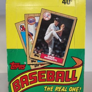 1987 TOPPS MLB BASEBALL COMPLETE BOX BARRY BONDS BO JACKSON RC YEAR!!!