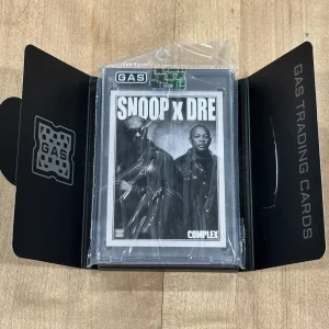 Complex Cover x Snoop Dogg Dr Dre GAS Trading Card C-4 Open Edition Sold Out