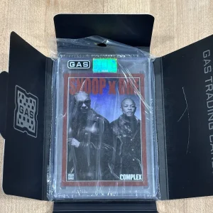 Complex Cover x Snoop Dogg Dr Dre GAS Trading Card C-4 Bronze Foil #29/75 RARE
