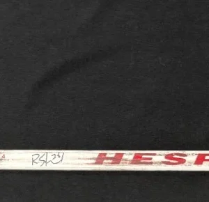 1993-94 Detroit Red Wings Team Signed Game Used Sheldon Kennedy Stick JSA COA