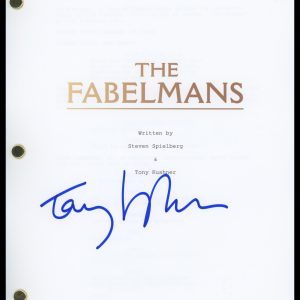 Tony Kushner "The Fabelmans" Writer AUTOGRAPH Signed Full Script Screenplay ACOA