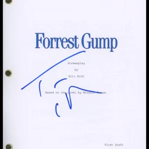 Tom Hanks "Forrest Gump" AUTOGRAPH Signed Full Complete Script Screenplay ACOA