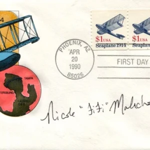 Colonel Nicole Malachowski 1st Female Thunderbirds USAF HOF Signed Autograph FDC