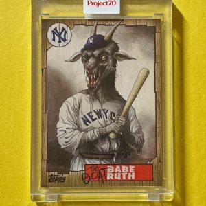2021 TOPPS PROJECT 70 BABE RUTH THE GOAT #666 ALEX PARDEE YANKEES