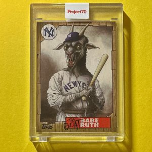 2021 TOPPS PROJECT 70 BABE RUTH THE GOAT #666 ALEX PARDEE YANKEES