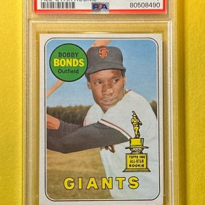 1969 TOPPS BOBBY BONDS ALL-STAR ROOKIE #630 PSA NM 7 GIANTS