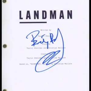 Billy Bob Thornton "Landman" AUTOGRAPH Signed Complete Pilot Episode Script ACOA