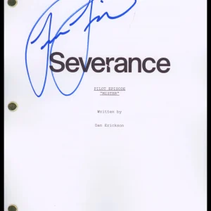 Tramell Tillman "Severance" AUTOGRAPH Signed 'Seth Milchick' Pilot Script ACOA