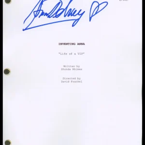 Anna Delvey Sorokin "Inventing Anna" AUTOGRAPH Signed 'Life of a VIP' Script