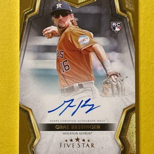 2024 TOPPS FIVE STAR GRAE KESSINGER ROOKIE AUTO #FSA-GK ASTROS