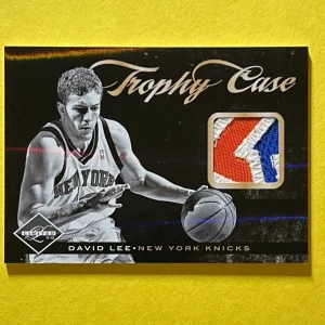 2012 PANINI LIMITED DAVID LEE TROPHY CASE PATCH /25 #23 KNICKS