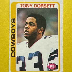 1978 TOPPS TONY DORSETT #315 COWBOYS