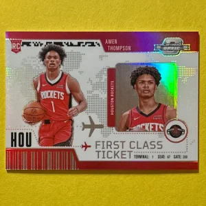 2023-24 PANINI CONTENDERS OPTIC AMEN THOMPSON FIRST CLASS TICKET ROOKIE CARD #15