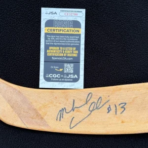 Mike Cammalleri Signed Michigan Wolverines Team Issued Souvenir Stick JSA COA