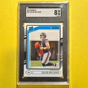 2024 PANINI DONRUSS CALEB WILLIAMS #327 SGC NM MT 8 BEARS ROOKIE