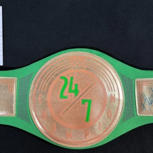 Kelly Kelly & Alundra Blayze Signed WWE 24/7 Championship Toy Belt JSA COA WCW