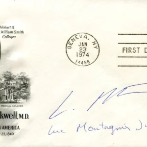 Luc Montagnier Nobel Prize Medicine HIV Virus Discoverer Signed Autograph FDC