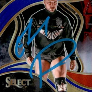 Ethan Page Signed 2024 Panini Prizm WWE NXT Ringside Silver Retail Card #300