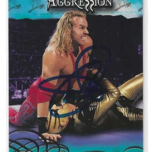 Christian Signed 2003 Fleer WWE Aggression Card #9