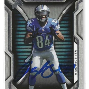 Ryan Broyles Signed 2012 Topps Rookie Card #28 Detroit Lions