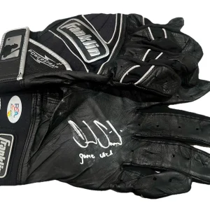 JACK SUWINSKI signed PITTSBURGH PIRATES Game Used Batting Gloves PSA/DNA AO79853