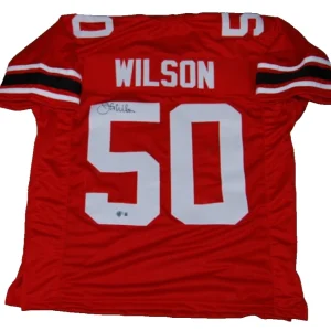 OTIS WILSON signed (LOUISVILLE CARDINALS) Custom football jersey BECKETT BAS