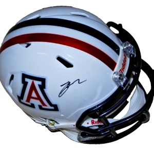 TETAIROA MCMILLAN signed (ARIZONA WILDCATS) mini football helmet BECKETT BS38104