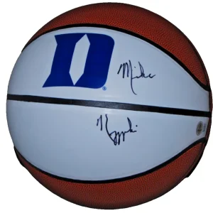 MIKE KRZYZEWSKI Signed (DUKE BLUE DEVILS) Coach K F/S LOGO basketball BECKETT