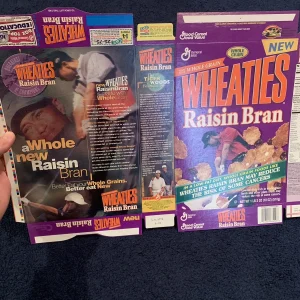 TIGER WOODS WHEATIES BOX UNUSED NICE GOLF