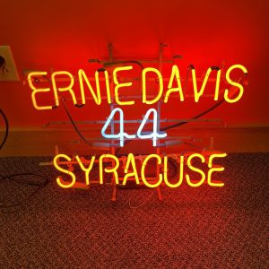 Fantastic Ernie Davis Neon Sign Syracuse Football Heisman