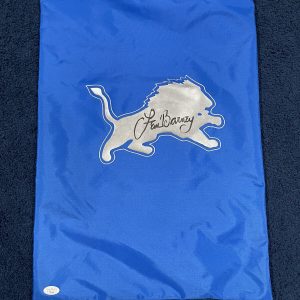 Lem Barney Signed Autographed Gym Bag JSA Detroit Lions