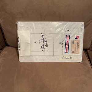 Syracuse University Lacrosse Game Used Clipboard Signed John Desko 2011