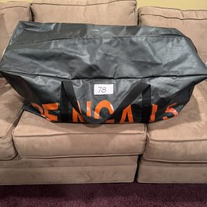 PERSONALLY OWNED Anthony Munoz Cincinnati Bengals NFL Equipment Bag LOA