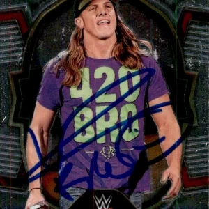 Matt Riddle Signed 2023 Panini Select WWE Card #98