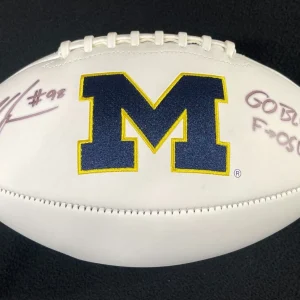 Devin Gardner Signed & Inscribed "F-OSU" Michigan Wolverines Football JSA COA