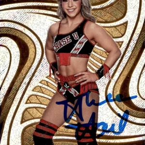 Thea Hail Signed 2023 Panini Revolution Base WWE NXT Rookie Card #8 Chase U